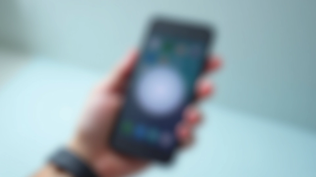 Mobilusis ekranas su sklandžiomis button hover animacijomis, paryškintas mikrosąveikos efektas